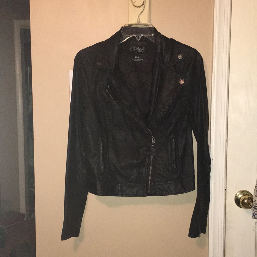 Womens leather jacket